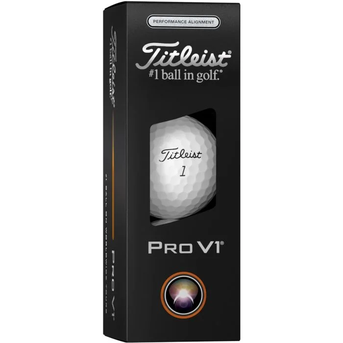 Titleist Pro V1 Black AIM Performance Golf Balls - Carl's Golfland