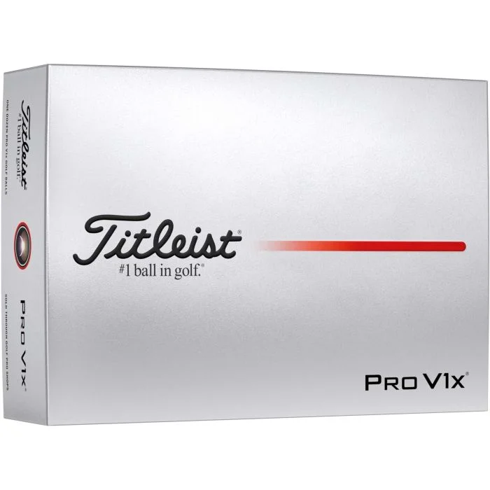 Free Shipping - Titleist Pro V1x Golf Balls 2025 - Carl's Golfland