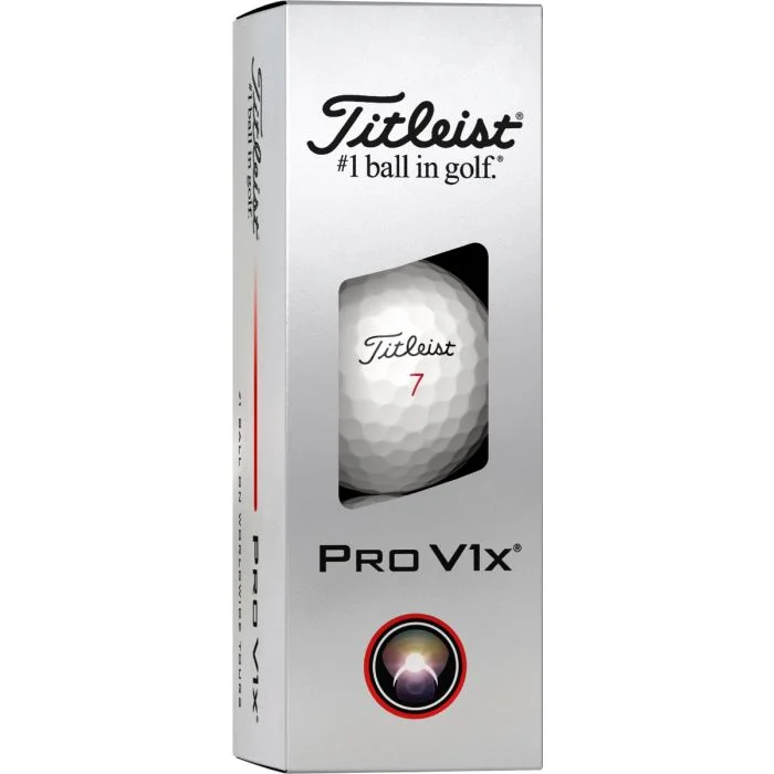 Free Shipping - Titleist Pro V1x High Number Golf Balls 2025