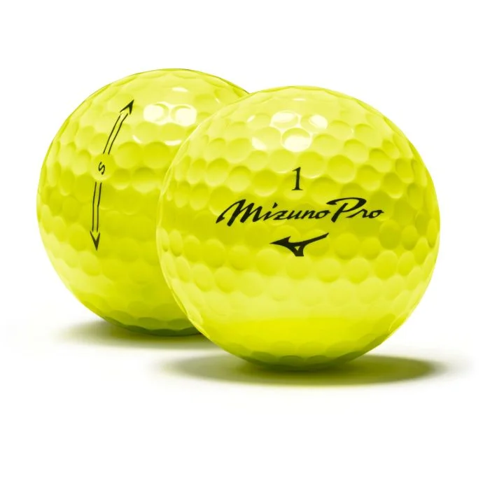 Mizuno Pro S Yellow Golf Balls - Carl's Golfland