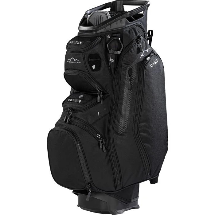 SUN MOUNTAIN C130 ブラック キャディバッグ Sun Mountain C-130 Cart Bag 2026 - Carl's Golfland