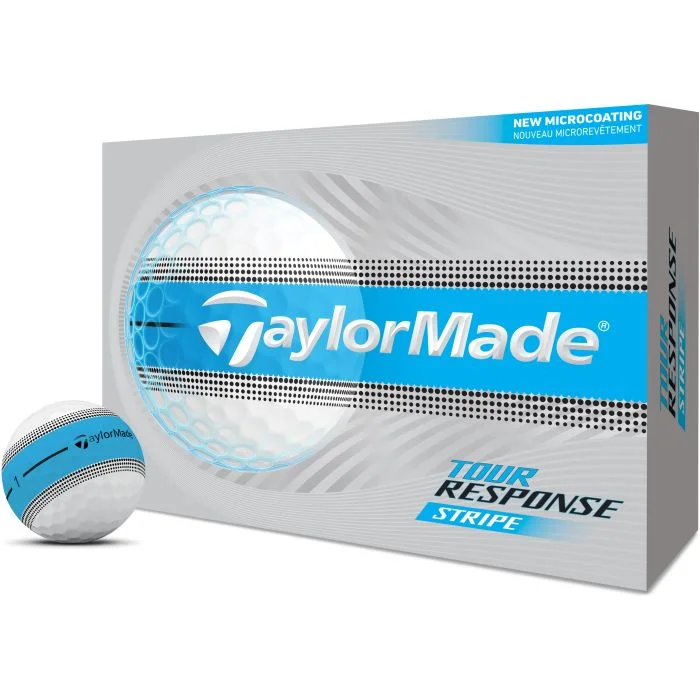 TaylorMade Tour Response Stripe Blue Golf Balls 2026 - Carl's Golfland