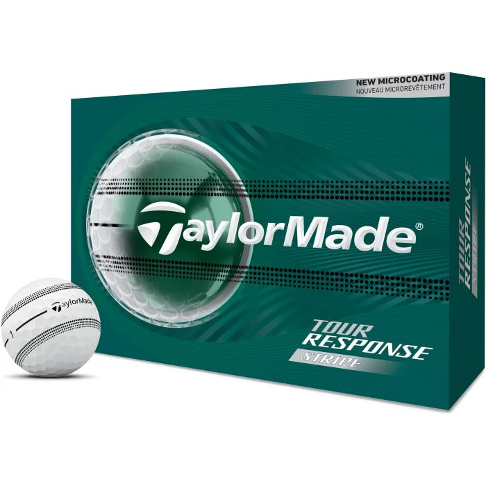 TaylorMade Tour Response Stripe Clear Golf Balls 2026 - Carl's
