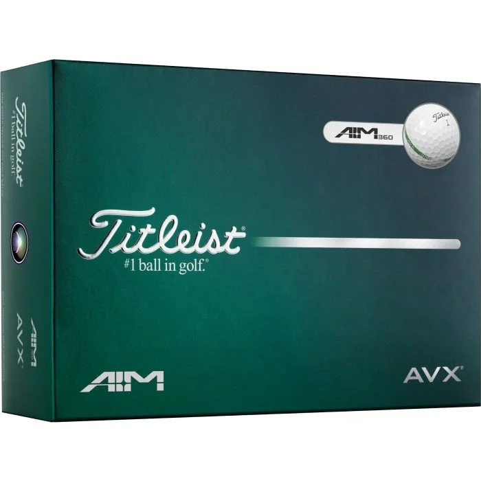 Titleist AVX ゴルフボール 3箱セット Titleist AVX AIM 360 Golf Balls 2026 - Carl's Golfland