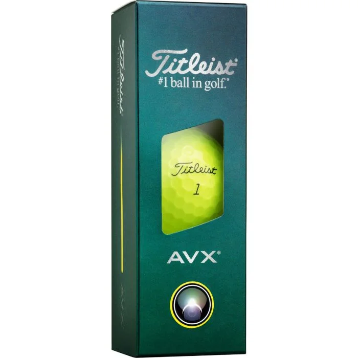Titleist AVX Yellow Golf Balls 2026 - Carl's Golfland