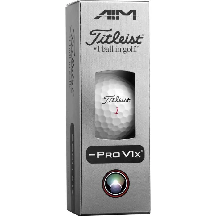 2026モデルTitleist ProV1x レフトダッシュ 白1ダース Titleist Pro V1x Left Dash AIM Enhanced Golf Balls 2026 - Carl's