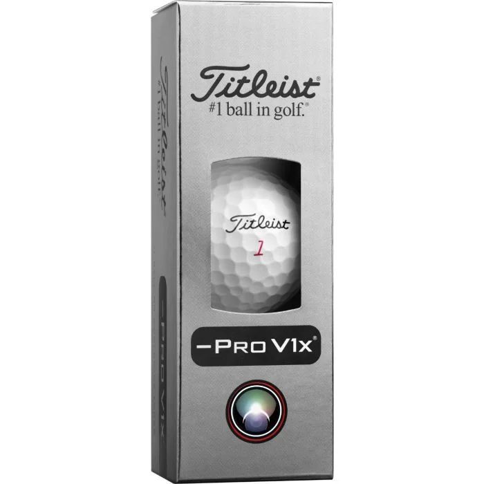 2026モデルTitleist ProV1x レフトダッシュ 白 2ダース Titleist Pro V1x Left Dash Golf Balls 2026 - Carl's Golfland