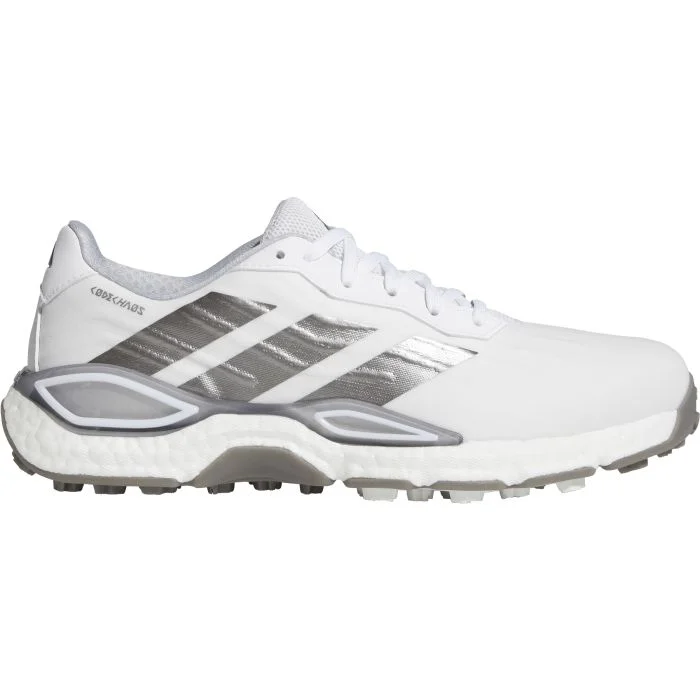 adidas CodeChaos 27 Spikeless Golf Shoes Cloud White/Iron Metallic