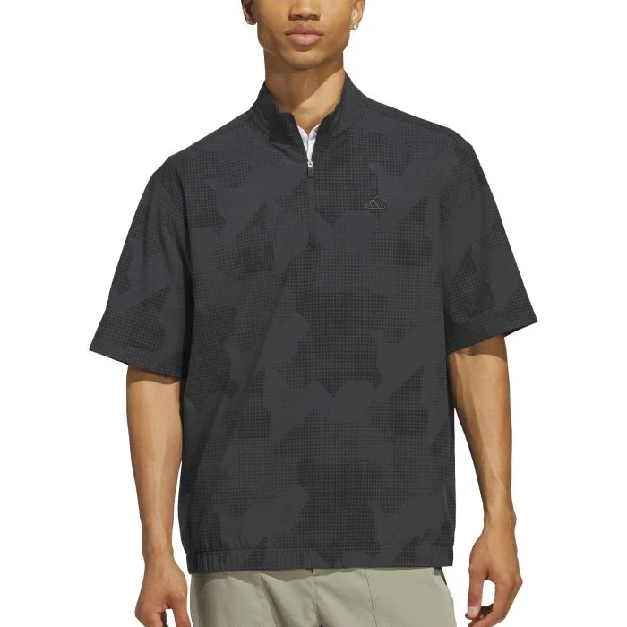 adidas Go-To DWR Short Sleeve Half-Zip Golf Pullover ON SALE