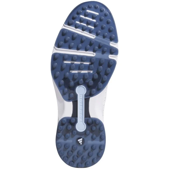 adidas MC80 Golf Shoes Cloud White/Crystal Sky/Collegiate Navy