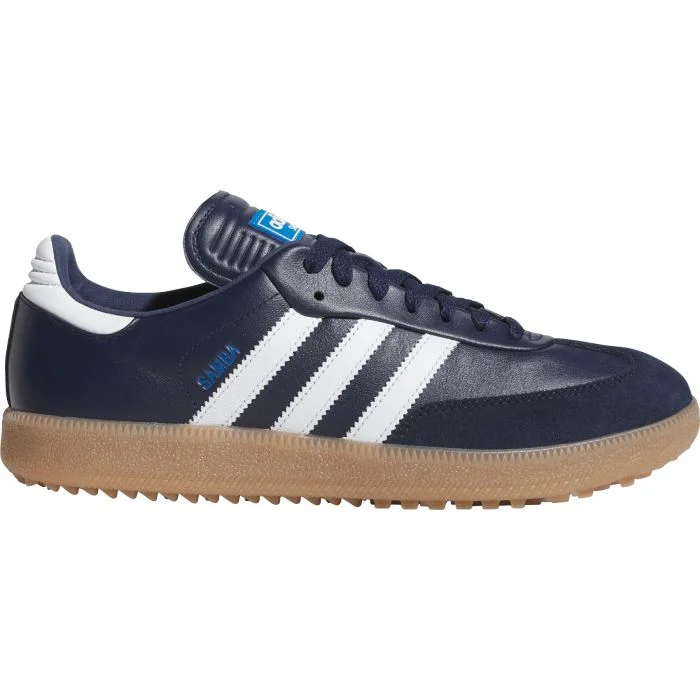 Free Shipping - adidas Samba Spikeless Golf Shoes Night Indigo
