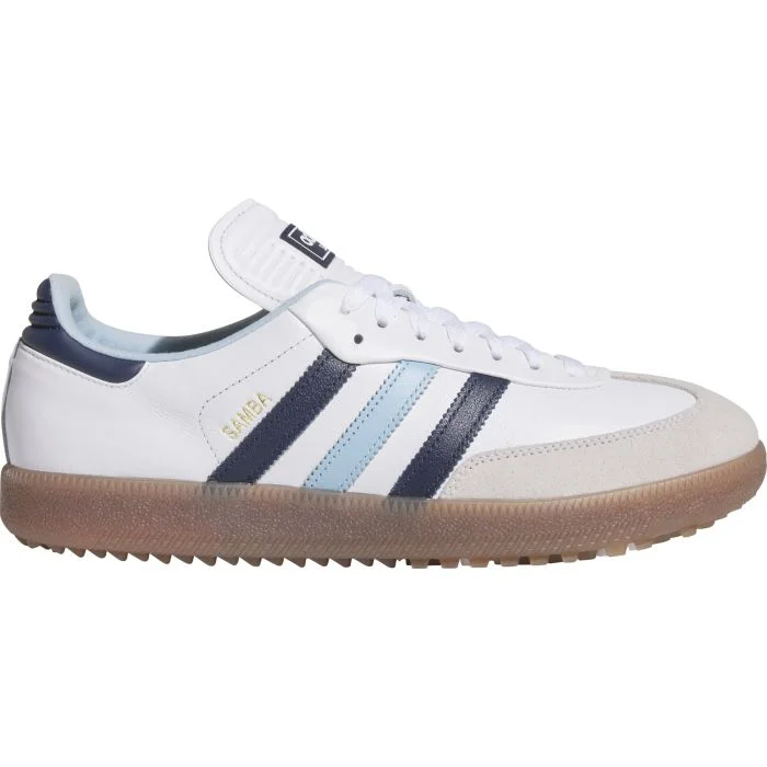 Free Shipping - adidas Samba Spikeless Golf Shoes Cloud White