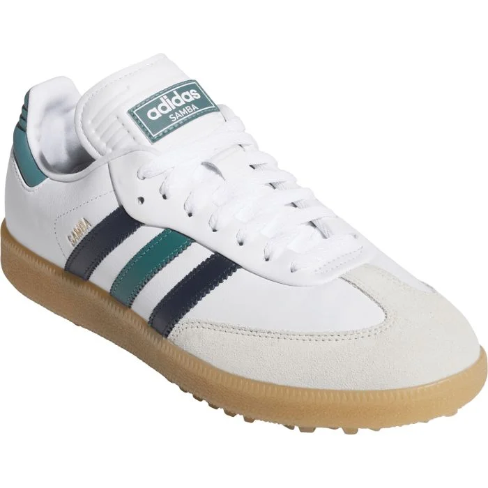 adidas Samba Spikeless Golf Shoes Cloud White/Night Indigo