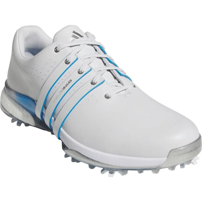 adidas Tour360 24 Golf Shoes Dash Grey/Silver Metallic/Lucid Ray
