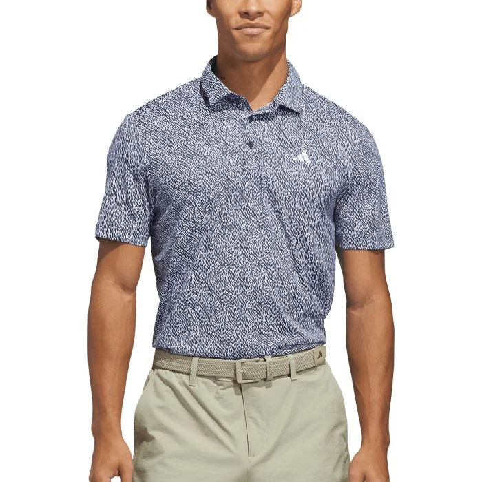 adidas Ultimate365 Feather Print Golf Polo Shirt - Carl's Golfland