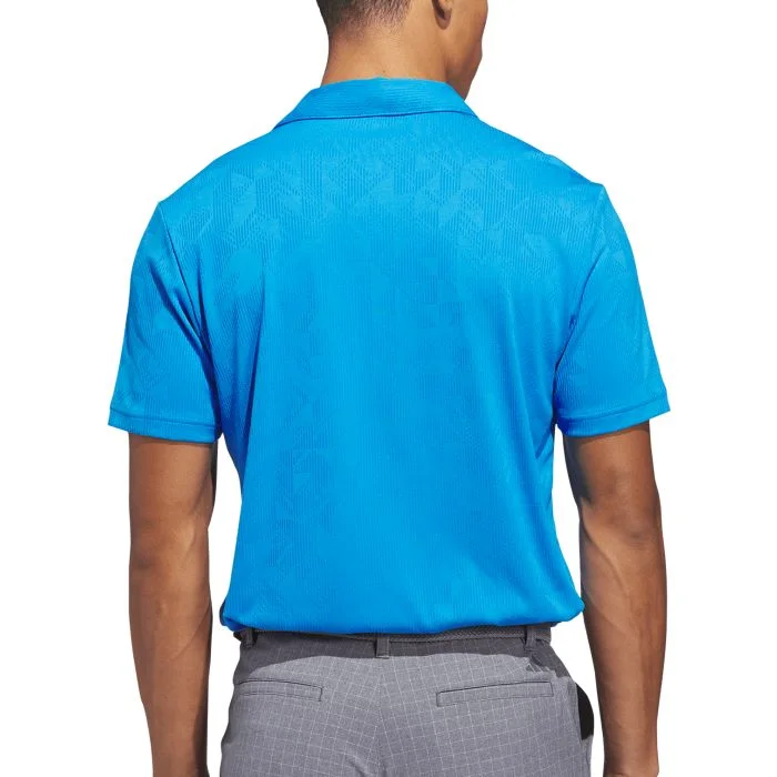 adidas Ultimate365 Jacquard Golf Polo Shirt - Carl's Golfland
