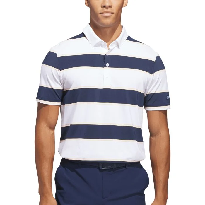 adidas Ultimate365+ Jumbo Stripe Climacool Golf Polo Shirt