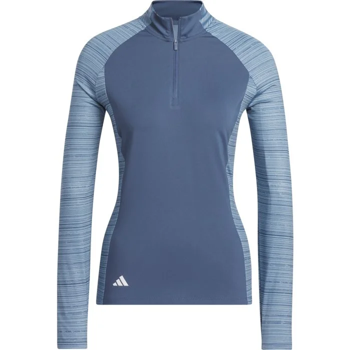 adidas Women's Ultimate365 Quarter-Zip Mock Golf Pullover ON SALE