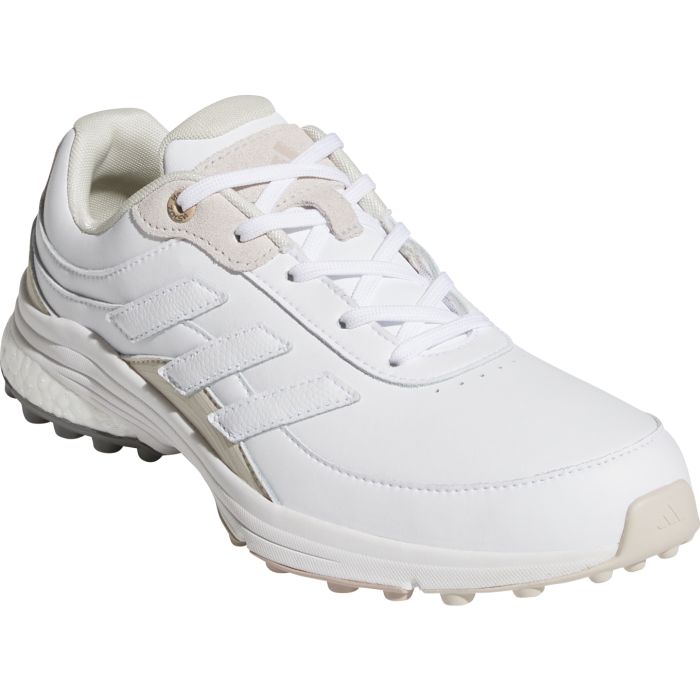 L06206 新品 ZOY × WOMSH VEGAN ゴルフシューズ 41 adidas Women's Zoysia Spikeless Golf Shoes Cloud White/Alumina