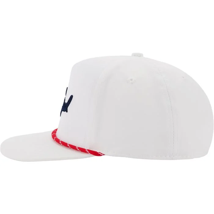 Barstool Golf Dad Performance Rope Golf Hat White - Carl's Golfland