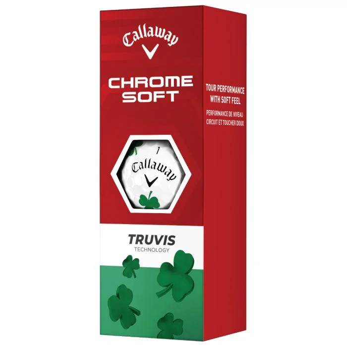 Callaway Chrome Soft Truvis Shamrock Golf Balls 2022 - Carl's Golfland