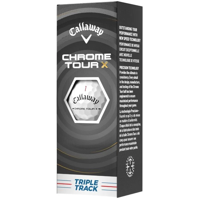 Callaway Chrome Tour X Triple Track Golf Balls - Carl's Golfland