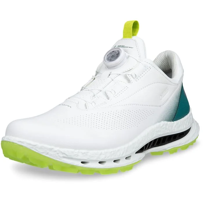ECCO BIOM C5 BOA Golf Shoes White/Baygreen - Carl's Golfland