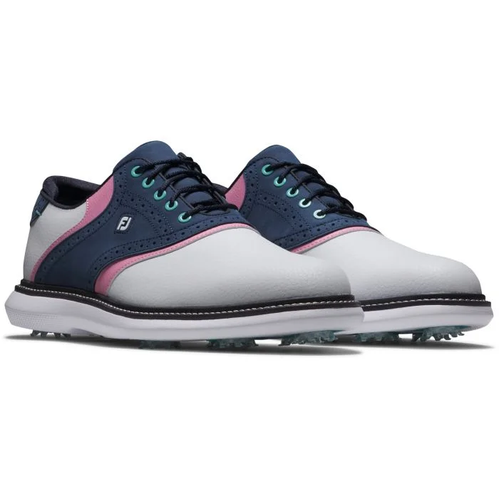 Free Shipping - FootJoy Traditions Saddle Energy Golf Shoes New