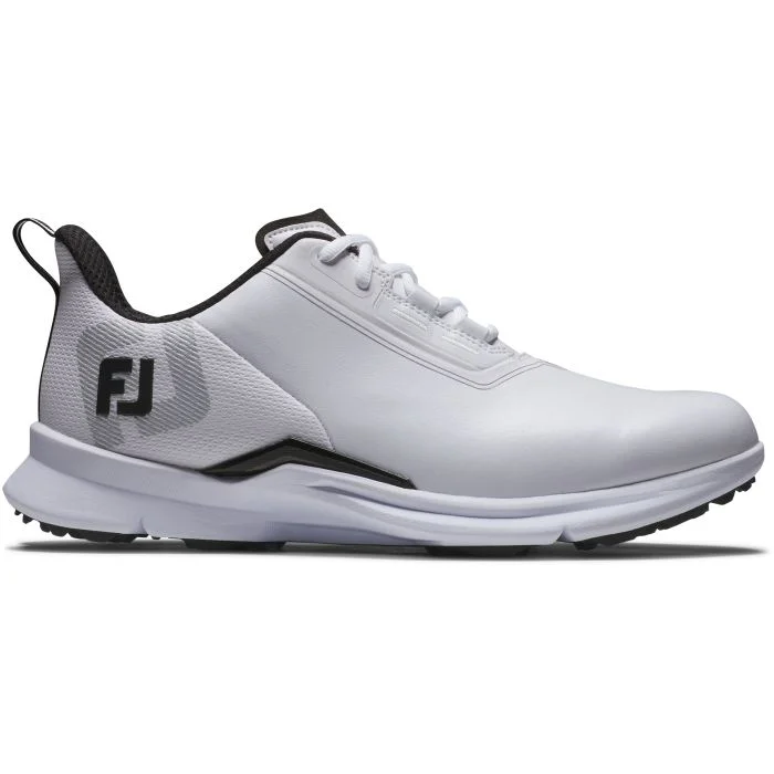 Free Shipping - FootJoy Fuel Golf Shoes White/Black 55419 - Carl's