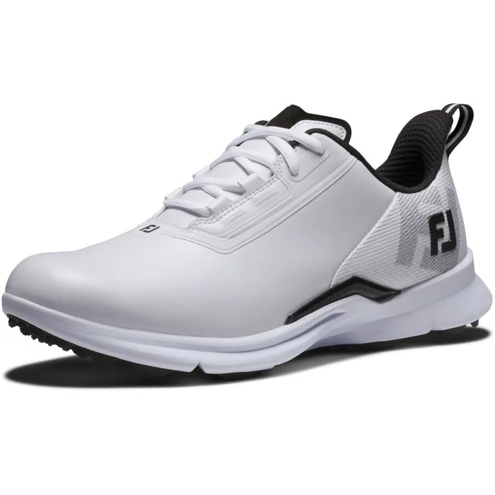Free Shipping - FootJoy Fuel Golf Shoes White/Black 55419 - Carl's