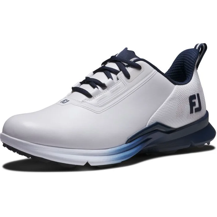Free Shipping - FootJoy Fuel Golf Shoes White/Blue 55422 - Carl's