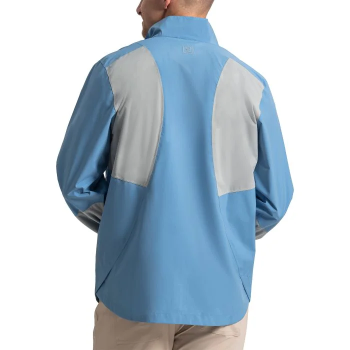 FootJoy HydroLite X Golf Rain Jacket Coastal Blue/Grey - Carl's