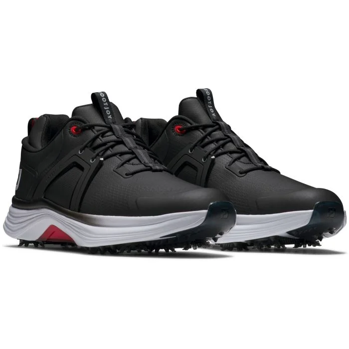 FootJoy HyperFlex Golf Shoes Black/White/Red 55472 - Carl's Golfland