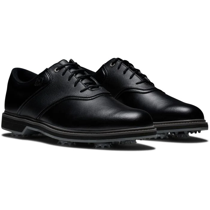 FootJoy Originals Golf Shoes Black/Black 57024 - Carl's Golfland