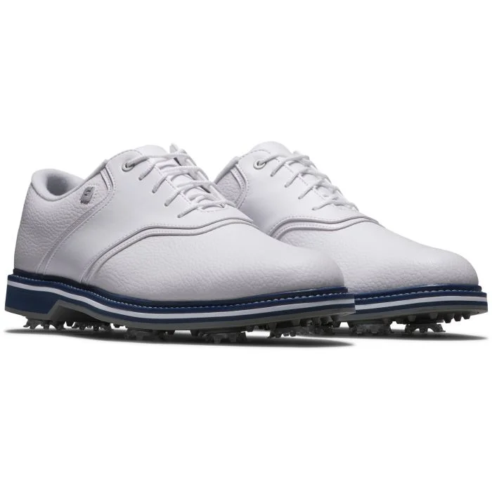 FootJoy Originals Golf Shoes White/Blue 57026 - Carl's Golfland
