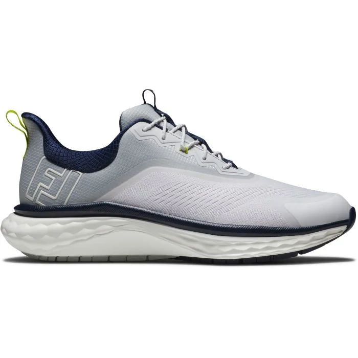 【新品未使用】FOOTJOY QUANTUM サイズ27cm Free Shipping - FootJoy Quantum Golf Shoes White/Grey/Blue 56993