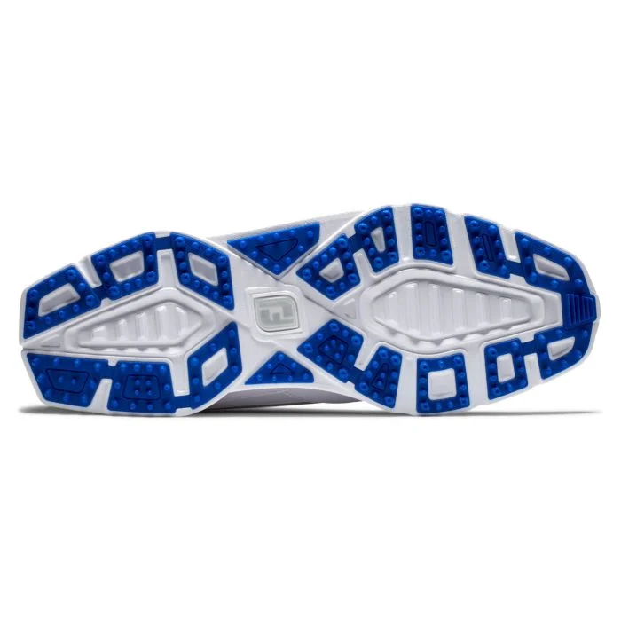 Free Shipping - FootJoy SuperLites XP Golf Shoes White/Blue 58087