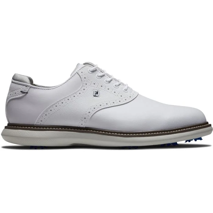 FootJoy Traditions Golf Shoes White/White 57903 - Carl's Golfland
