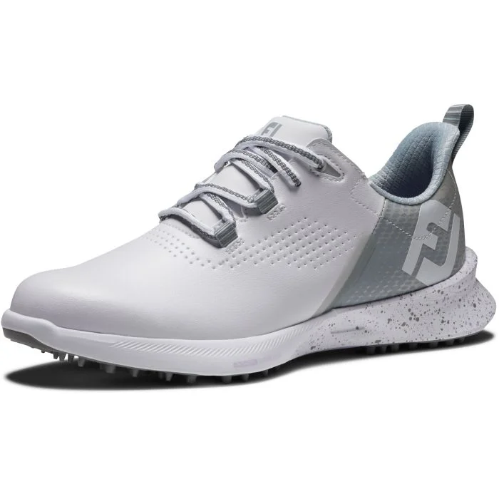 FootJoy Women's Fuel Golf Shoes White/Gray 90608 - Carl's Golfland