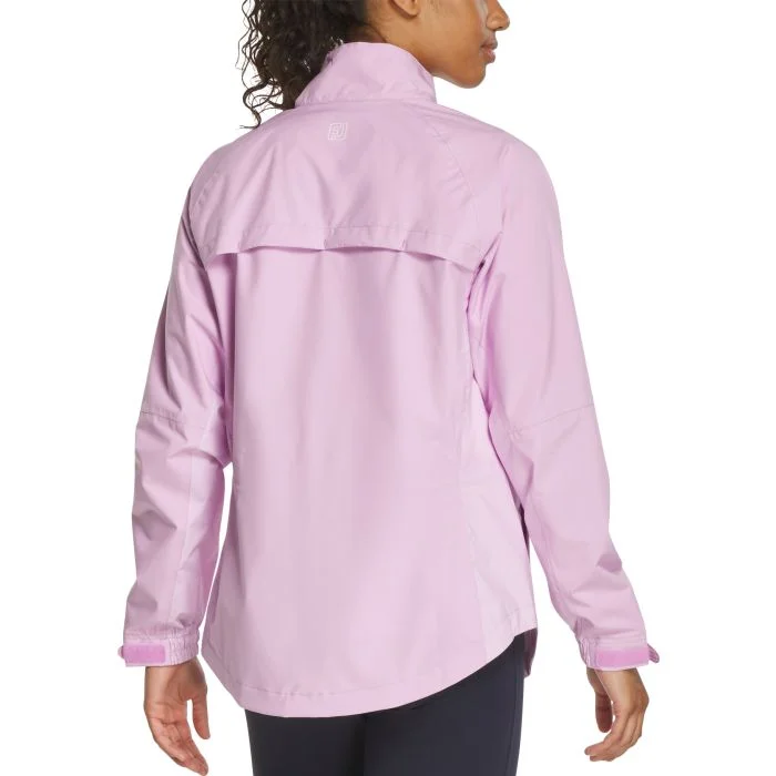 FootJoy Women's HydroLite X Golf Rain Jacket Orchid - Carl's Golfland