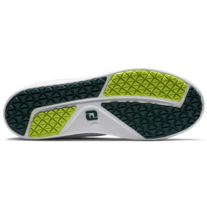 Free Shipping - FootJoy Women's Links Golf Shoes - White/Hunter 98157