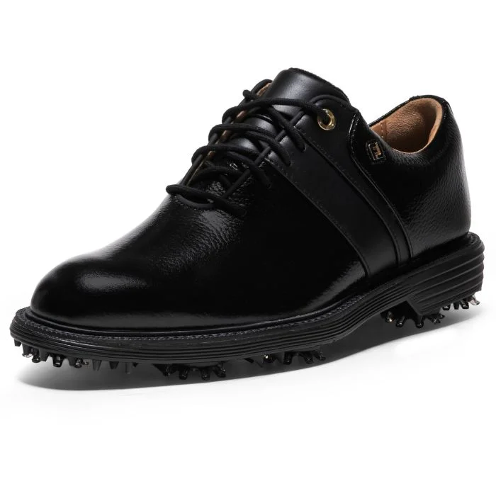 Footjoy Dryjoys Black Leather Fast Twist Cleat Golf Shoes Size 9.5 FootJoy Men main image 3