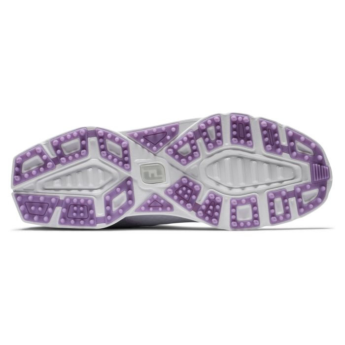 FootJoy Women's ProSL Sport Golf Shoes White/Gray/Lilac 98146