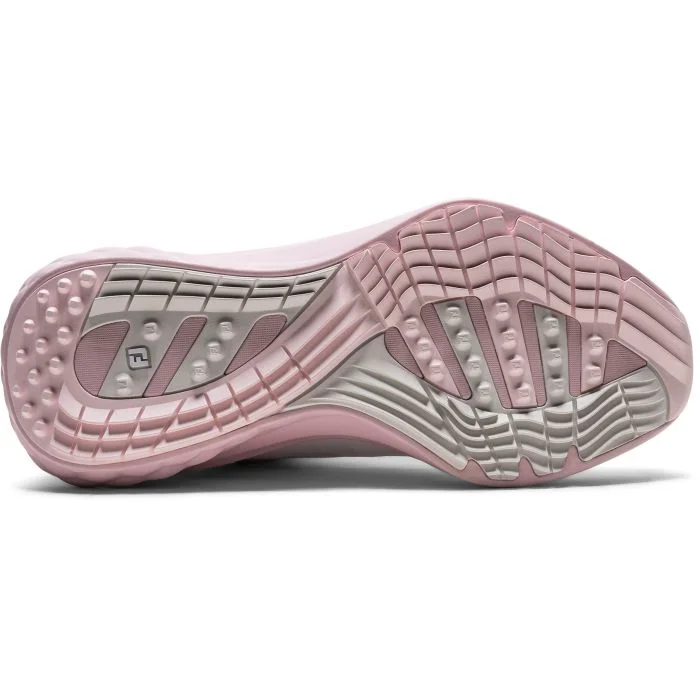 FootJoy レディース ゴルフシューズ ピンク グレー FootJoy Women's Quantum Golf Shoes White/Pink Lilac/Grey - Carl's