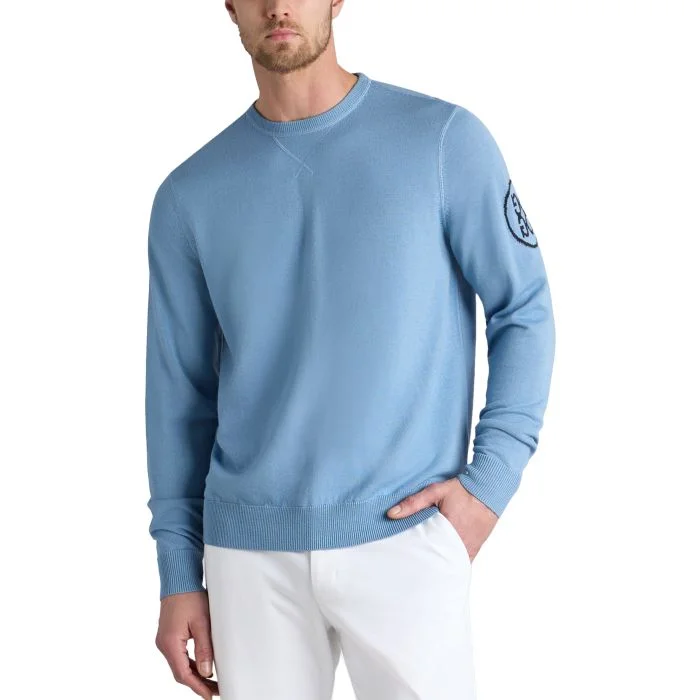 G/FORE Circle G's Merino Wool Crewneck Golf Sweater - Carl's Golfland
