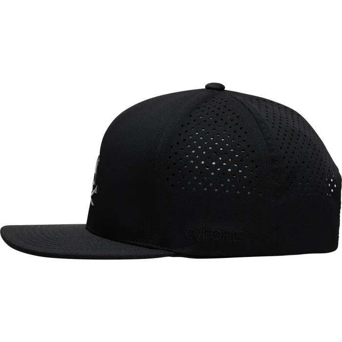 G/FORE キャップ　ブラック正規品 G/FORE Skull & Tees Perforated Delta Golf Hat - Carl's Golfland