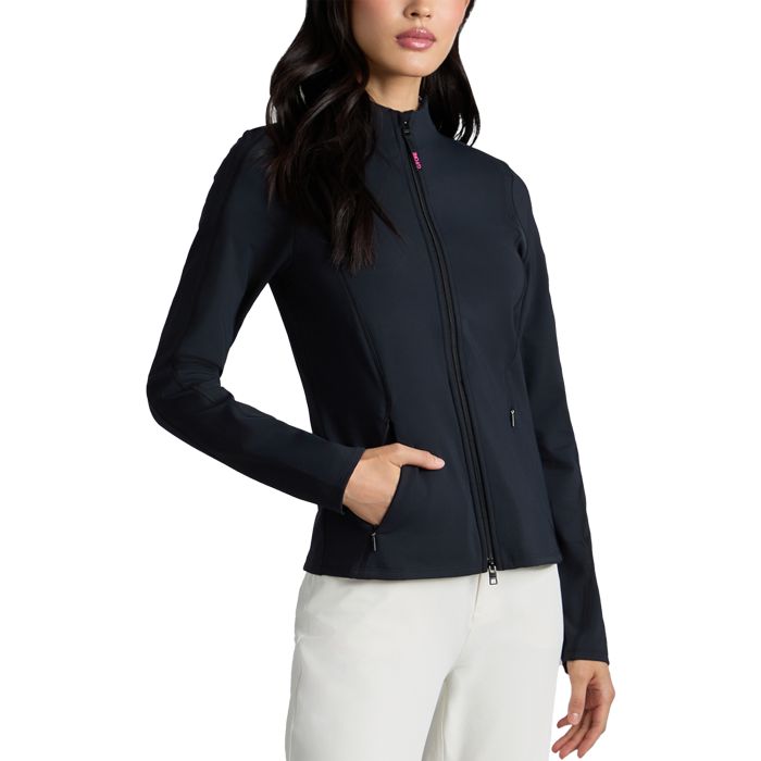 G/FORE Women's Brushed Back Stretch Fitted Layer Golf Pullover