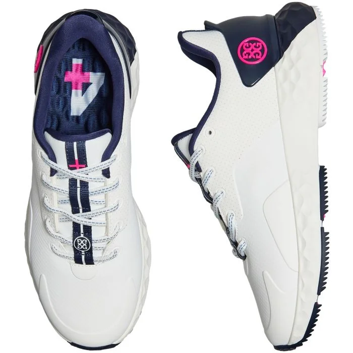 【新品・未使用】G/FORE MG4PLUS ゴルフシューズ レディース24㎝ G/FORE Women's Perforated MG4+ Golf Shoes Snow/Twilight - Carl's