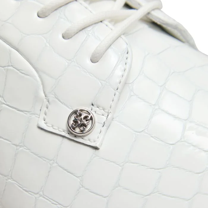 G/FORE Gallivanter G/LOCK Croc-Embossed Leather Derby Golf Shoes