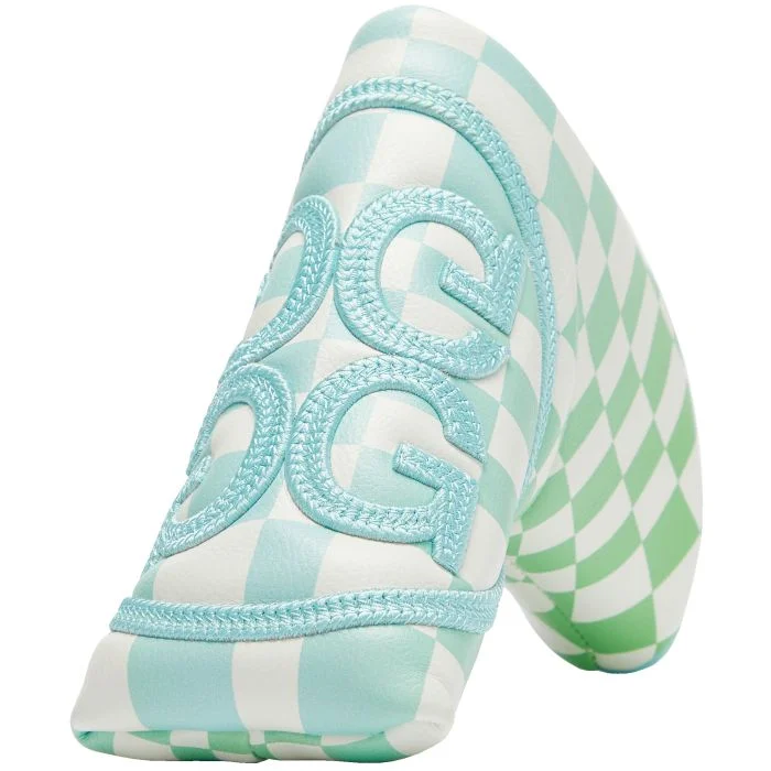 G/FORE Gradient Circle G's Ombre Distorted Check Blade Putter Headcover ...